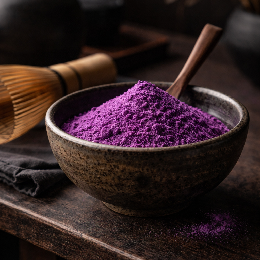Okinawan Purple Sweet Potato Powder Evergreentea.co